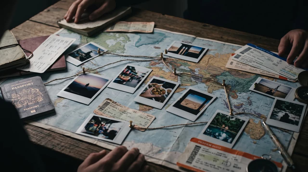 How to Create a Chronological Visual Evolution of Your Long-Term Trip